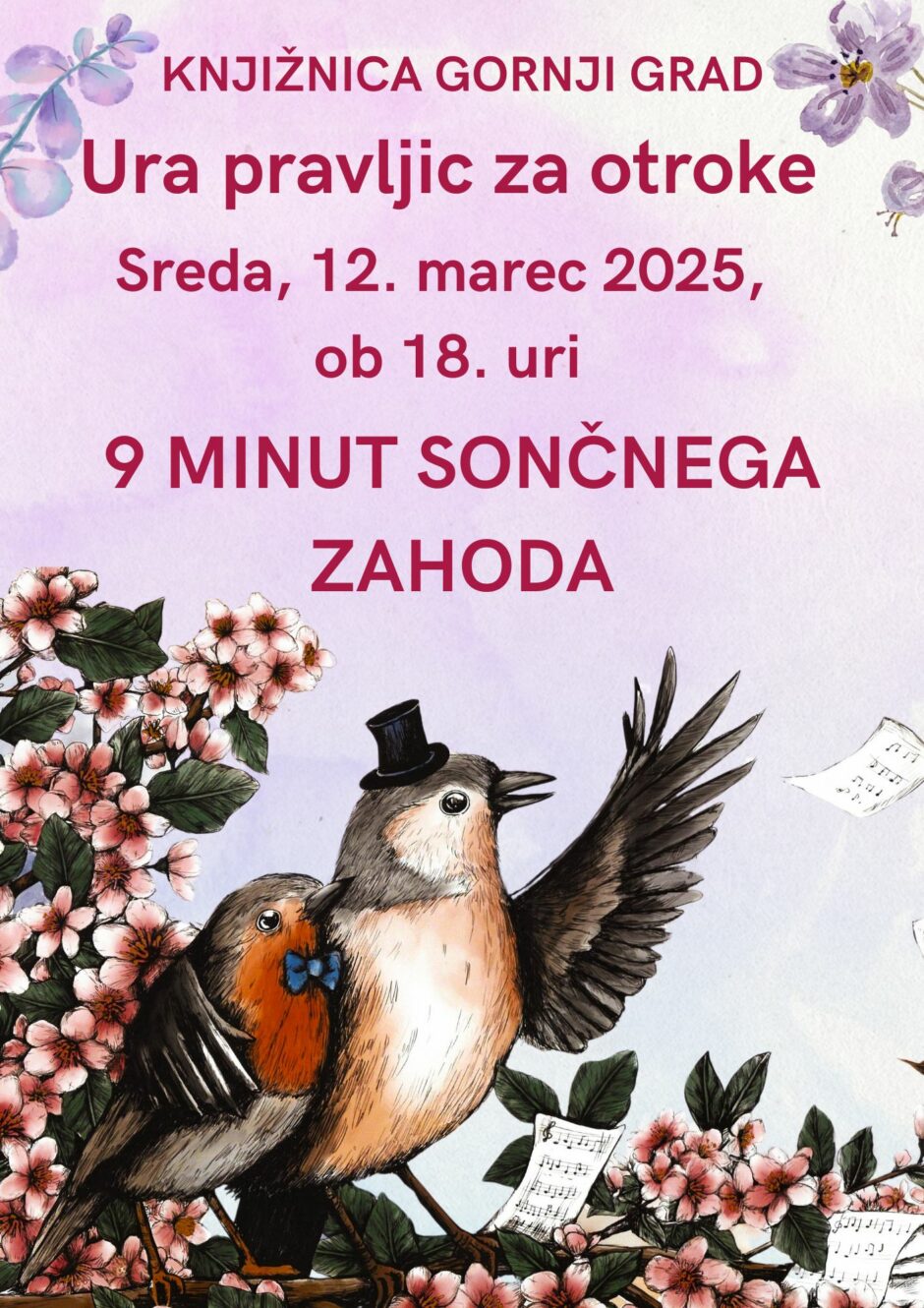 Plakat ura pravljic